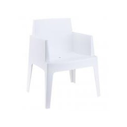 FAUTEUIL EXTÉRIEUR LOUNGE BLANC