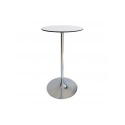 TABLE MANGE DEBOUT RONDE MODULO BLANC