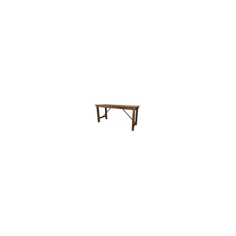 TABLE BUFFET RECTANGULAIRE EN BOIS MASSIF 232 CM