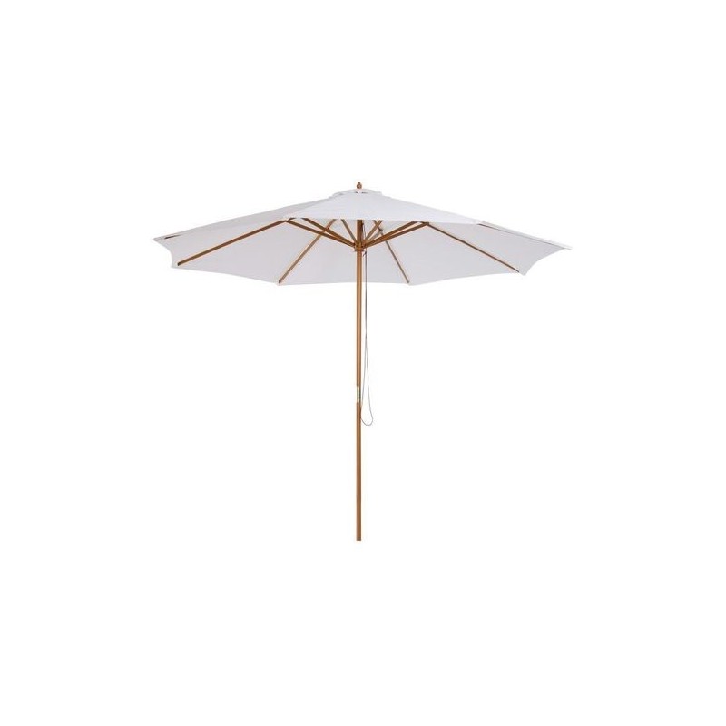 PARASOL BLANC & BOIS EXOTIQUE AVEC SOCLE 300 CM