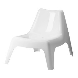 FAUTEUIL EXTÉRIEUR COSY BLANC