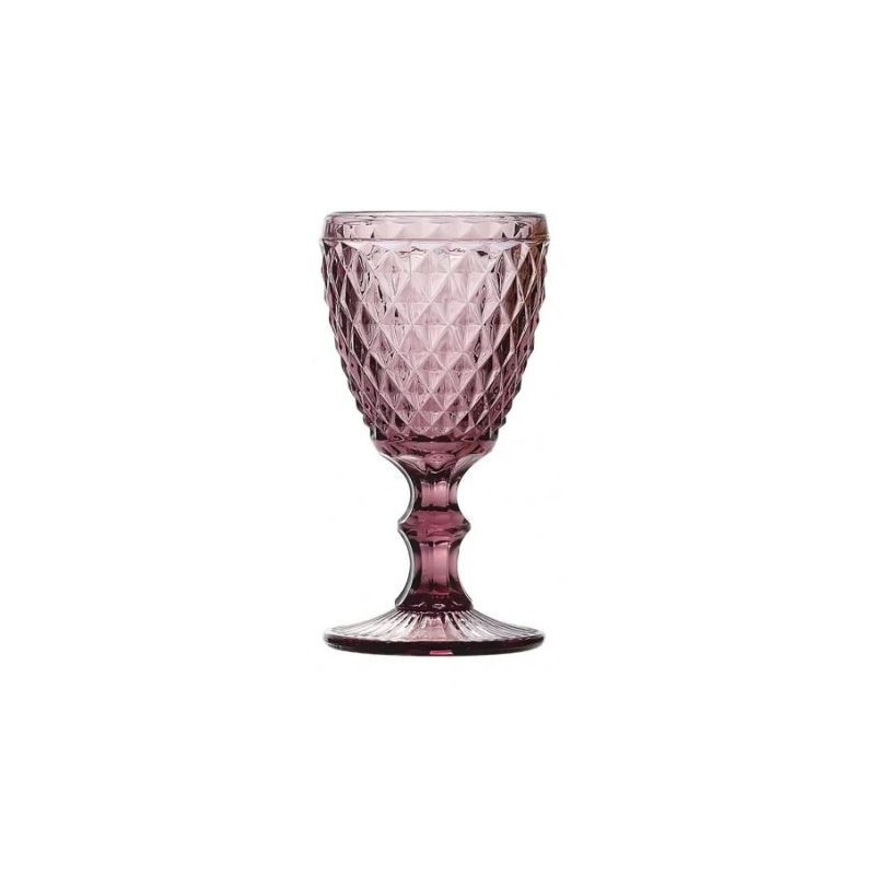 VERRE DIAMANT ROSE 35CL