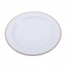 ASSIETTE GAMME FILET OR : Assiettes:Assiette filet or 27 cm