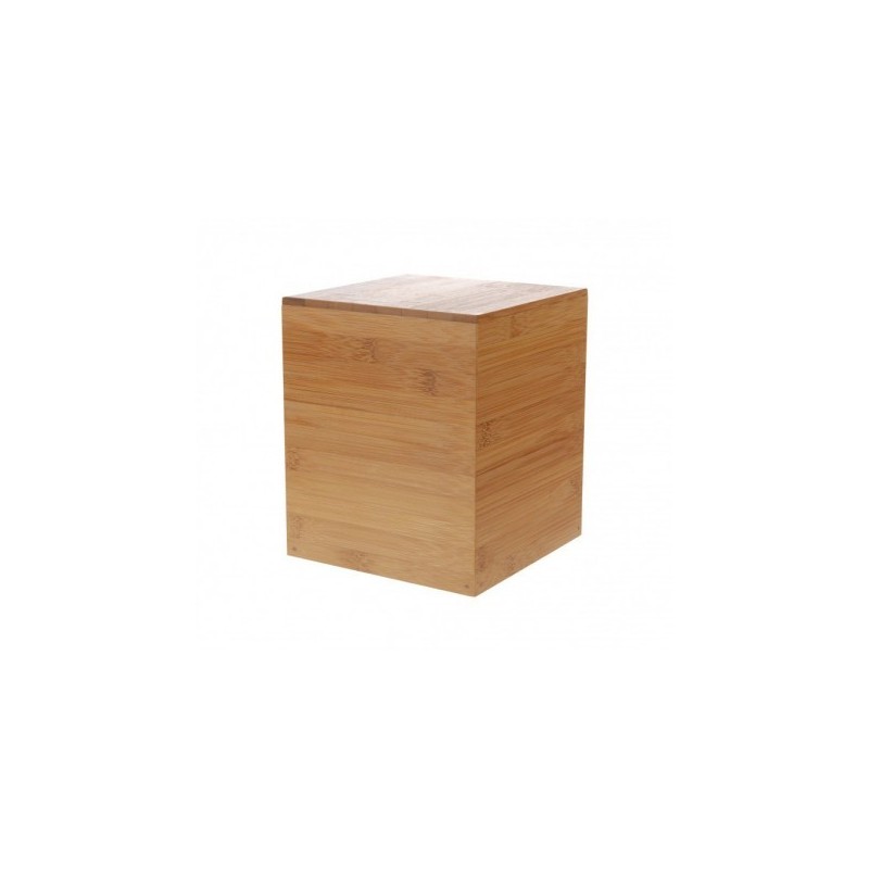 REHAUSSE CUBE NATUREL EN BAMBOU