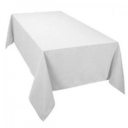 NAPPE RECTANGULAIRE BLANCHE 300 X 175 CM