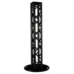 TOTEM STRUCTURE ALU NOIR 1M