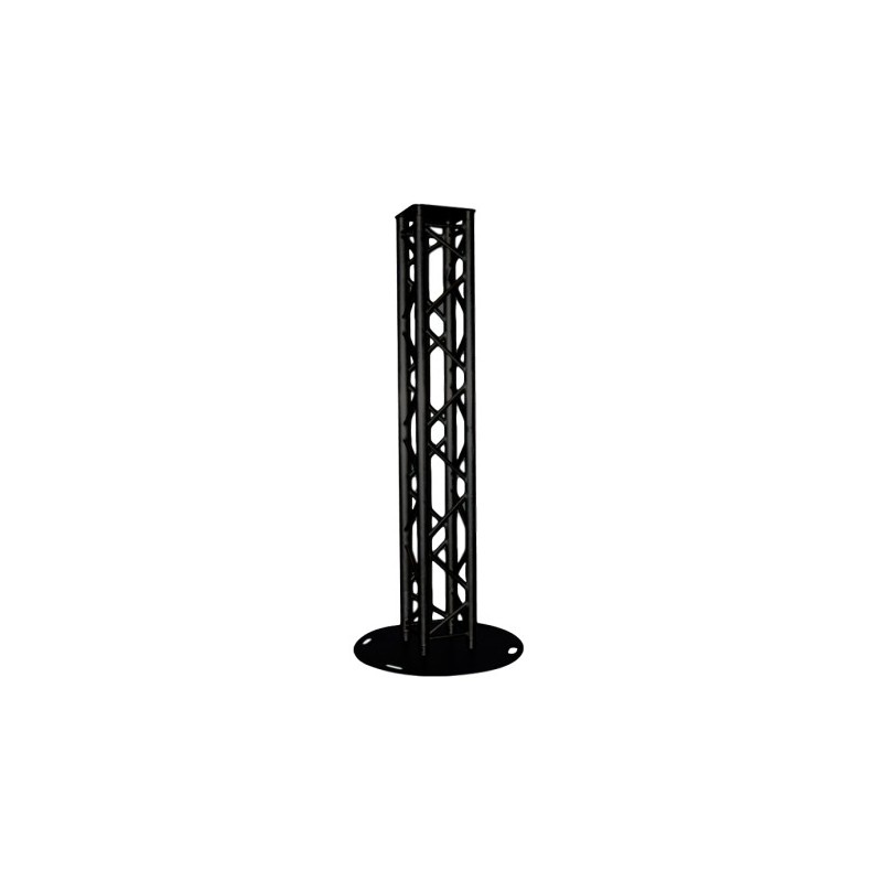 TOTEM STRUCTURE ALU NOIR 1M