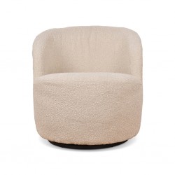 FAUTEUIL WALTER BOUCLETTE SABLE