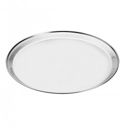 PLATEAU ROND INOX