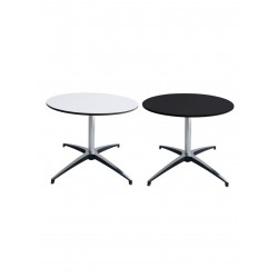 TABLE BASSE MODULO NOIR PIED EN CROIX