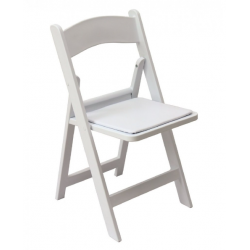 CHAISE PLIANTE VICTOIRE BLANCHE