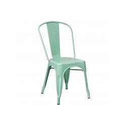 CHAISE TOLIX METAL VERT