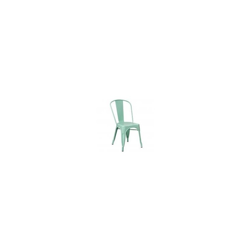 CHAISE TOLIX METAL VERT