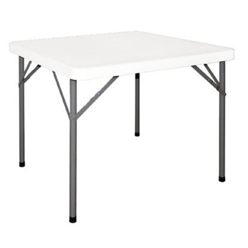 TABLE CARRÉE 2-4 PERSONNES 87 CM