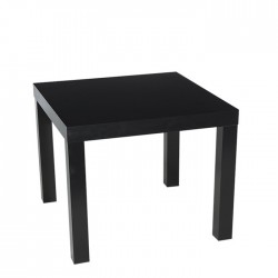 TABLE BASSE CARRÉE BASIC NOIRE